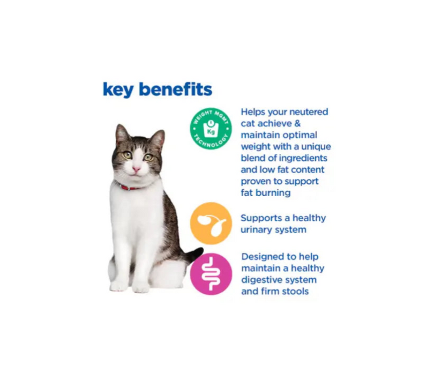 Hill's Vet Essentials Multi-Benefit + Weight Young Adult Dry Cat Food
