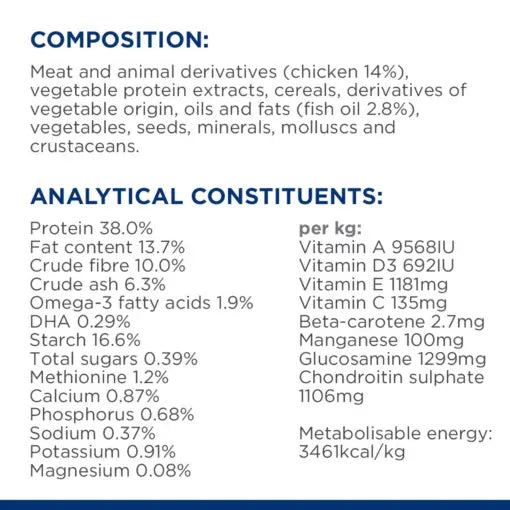 Hill’s Metabolic + Mobility Feline with Chicken (1.5kg) Hills