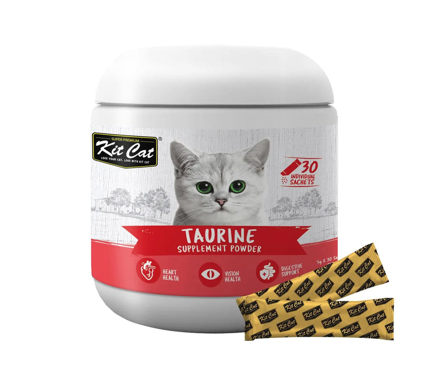 Kit Cat Taurine Supplement Powder 150g (5g x 30 Sachets) Kit Cat