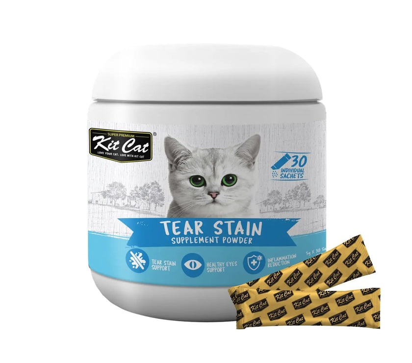 Kit Cat Tear Stain Supplement Powder 150g (5g x 30 Sachets) Kit Cat
