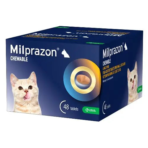 Milprazon Chewable for Cats 1 Tablet Krka