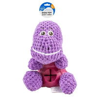 Duvo+ Plush & Rubber Dispenser Dog Toy