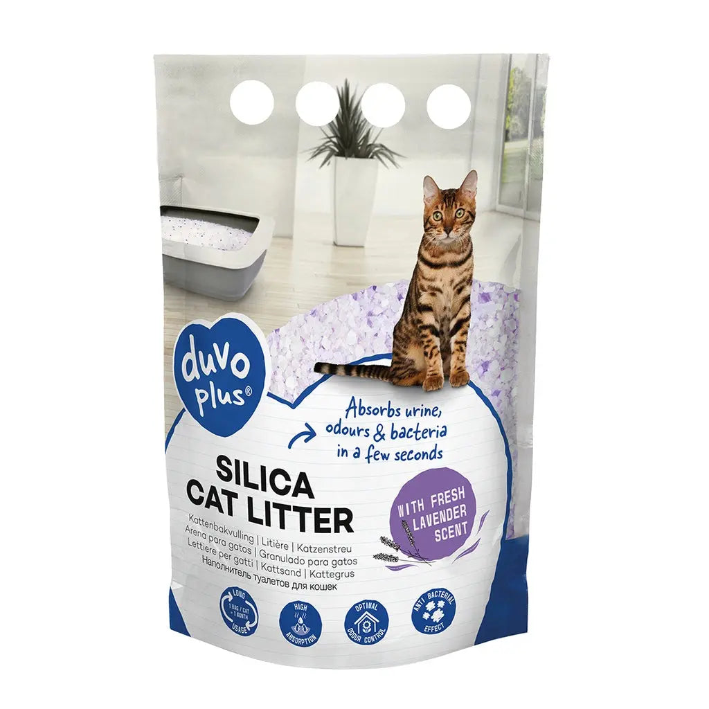 Duvo+ Premium Silica Cat Litter 5L Duvo+