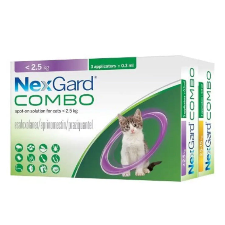 Nexgard Combo Spot-On for Cats less than 2.5kg