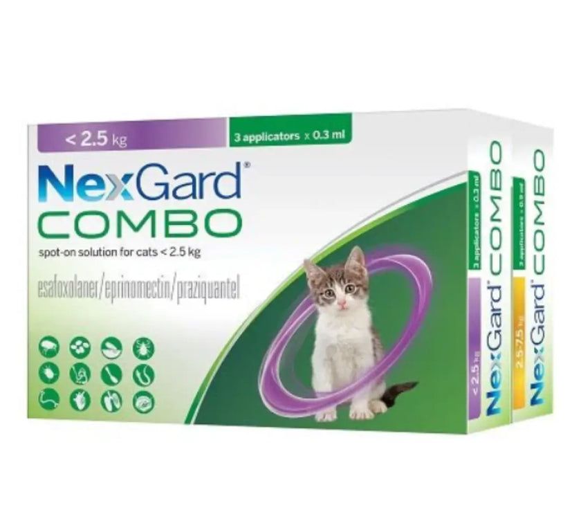 Nexgard Combo Spot-On for Cats less than 2.5kg