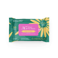 NurturePro AG+ Silver Pet Wet Wipes 10 Sheets