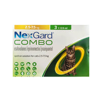 Nexgard Combo for Cats 2.5-7.5kg Boehringer Ingelheim