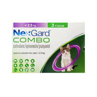 Nexgard Combo Spot-On for Cats less than 2.5kg Boehringer Ingelheim