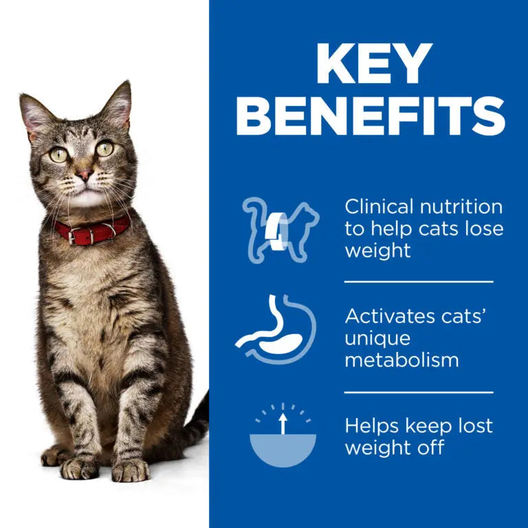 Hill's Prescription Diet Metabolic Cat Food with Chicken Hills