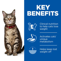 Hill's Prescription Diet Metabolic Cat Food with Chicken Hills