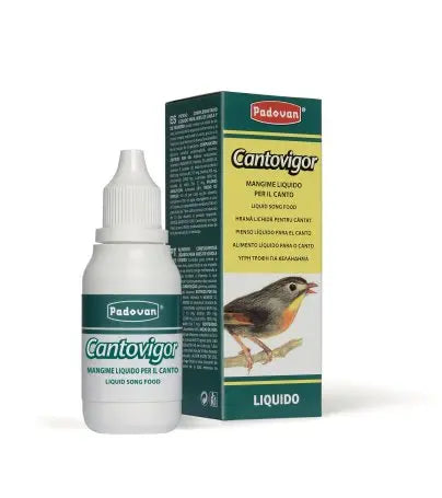 Padovan Cantovigor Liquid Complementary Feed for Birds 30ml Padovan