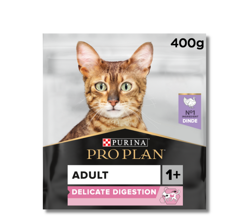 Pro Plan Delicate Adult, Dry Cat Food with Turkey