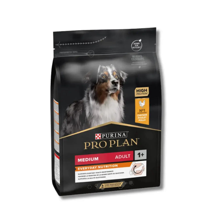 Purina Pro Plan Dog Medium Adult Everyday Nutrition Rich in Chicken Dry Food Purina Pro Plan