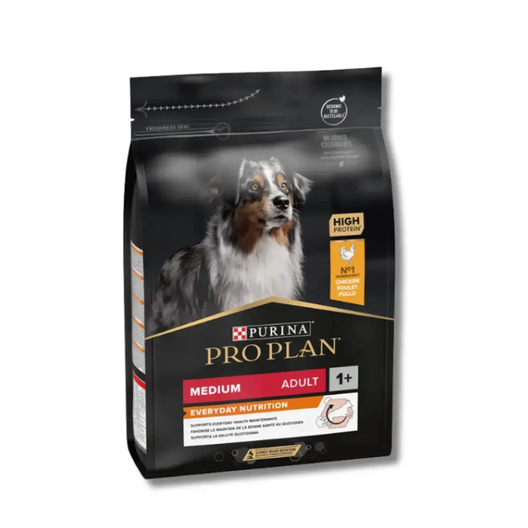 Purina Pro Plan Dog Medium Adult Everyday Nutrition Chicken Dry Food Purina Pro Plan