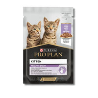 Purina Pro Plan Kitten Wet Cat Food Turkey in Gravy Multipack 85g Purina Pro Plan