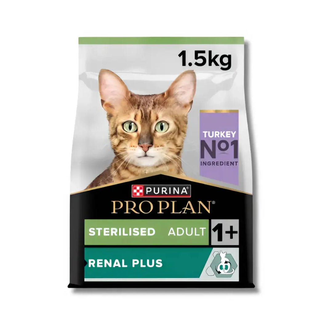 Purina Pro Plan Sterilised Adult Renal Plus Dry Cat Food with Turkey Purina Pro Plan