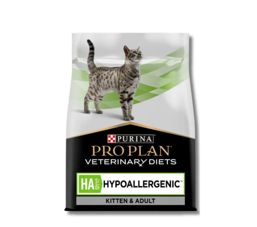 Purina Pro Plan Veterinary Diets Feline Ha St/Ox Hypoallergenic Dry Cat Food 1.3 KG