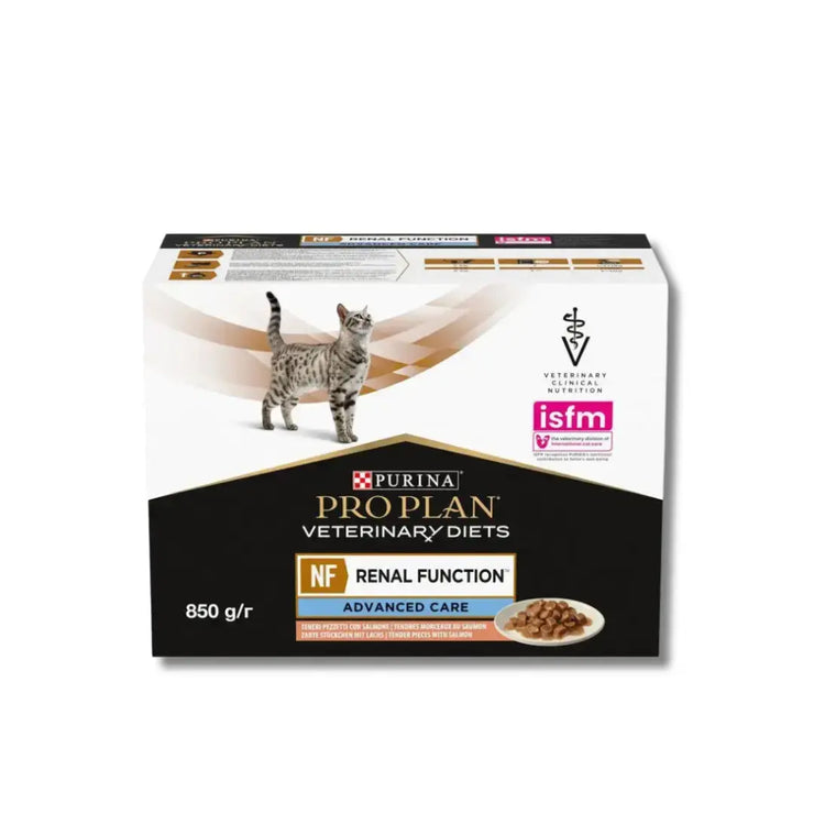 Purina Pro Plan Veterinary Diets Feline NF Renal Function Salmon Wet Cat Food 85g Purina Pro Plan Veterinary Diets