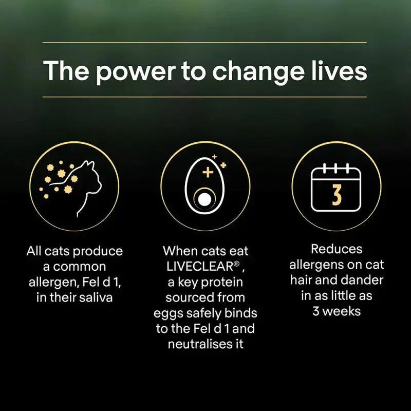 Purina Pro Plan Liveclear Kitten Turkey Dry Cat Food 1.4kg Purina Pro Plan