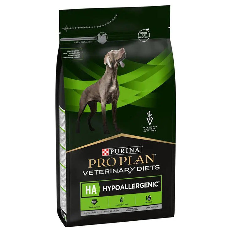 PURINA® PRO PLAN® VETERINARY DIETS CANINE HA HYPOALLERGENIC DRY DOG FOOD PetFit.ae