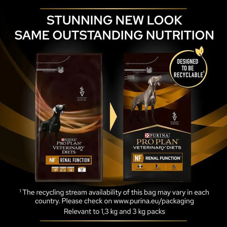 PURINA® PRO PLAN® VETERINARY DIETS CANINE NF RENAL FUNCTION DRY DOG FOOD 3 KG Purina Pro Plan Veterinary Diets