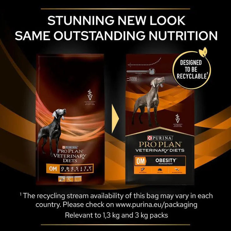 PURINA® PRO PLAN® VETERINARY DIETS CANINE OM OBESITY MANAGEMENT DRY DOG FOOD PetFit.ae