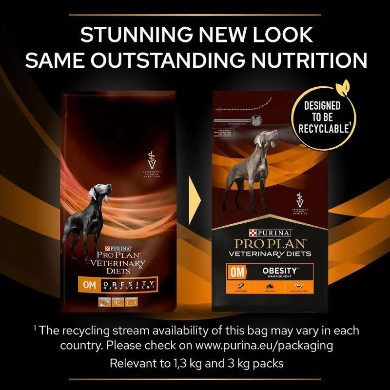 PURINA® PRO PLAN® VETERINARY DIETS CANINE OM OBESITY MANAGEMENT DRY DOG FOOD PetFit.ae