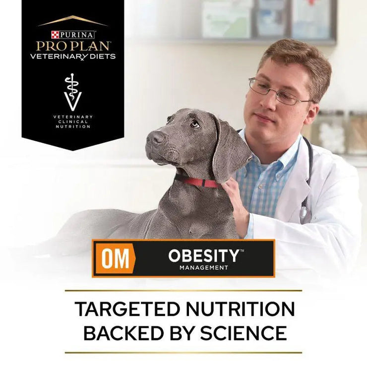 PURINA® PRO PLAN® VETERINARY DIETS CANINE OM OBESITY MANAGEMENT DRY DOG FOOD PetFit.ae