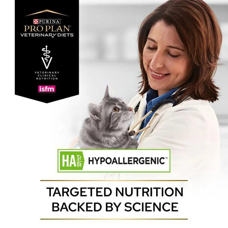 PURINA® PRO PLAN® VETERINARY DIETS FELINE HA ST/OX HYPOALLERGENIC DRY CAT FOOD 1.3 KG Purina Veterinary Diet