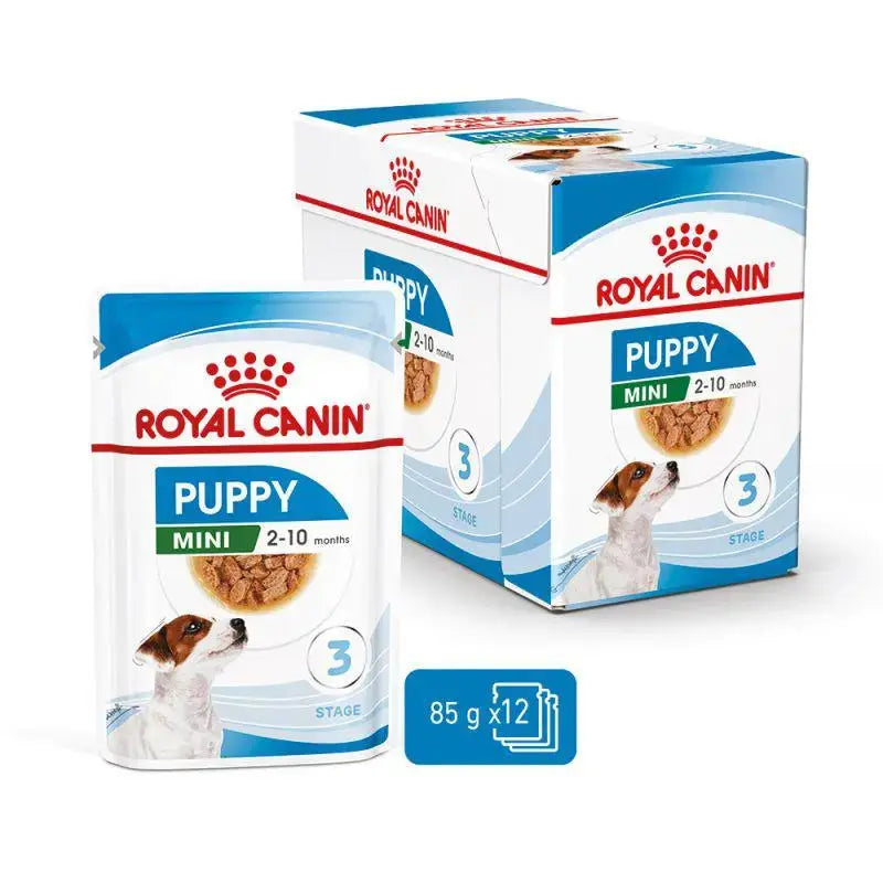 Royal Canin Size Health Nutrition Mini Puppy Wet Food Pouch 10x85g Royal Canin