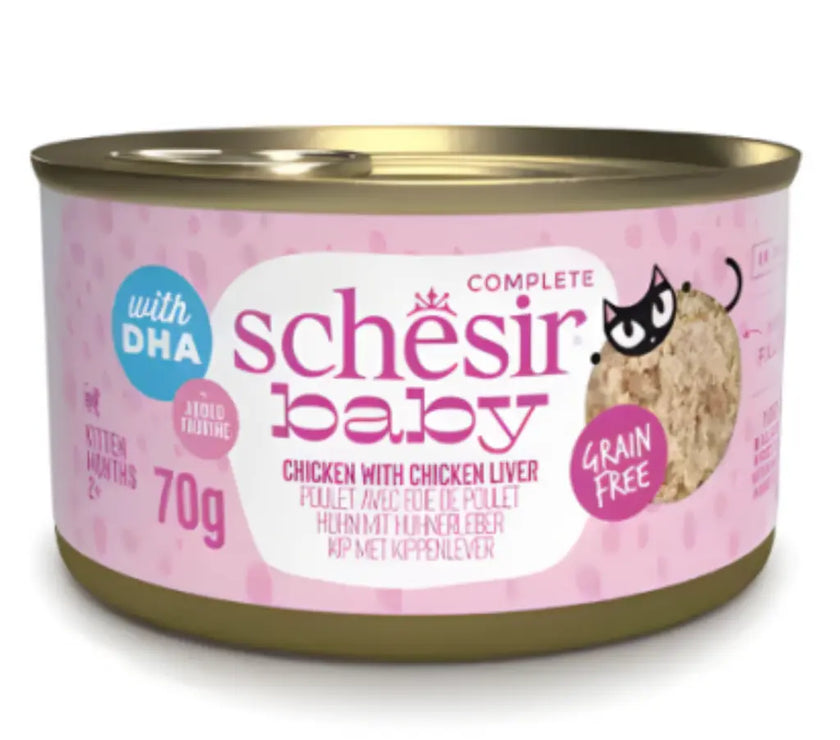 Schesir Baby Kitten Wholefood Chicken 70g Schesir
