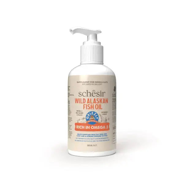 Schesir Grizzly Wild Alaskan Fish Oil Omega Plus Schesir