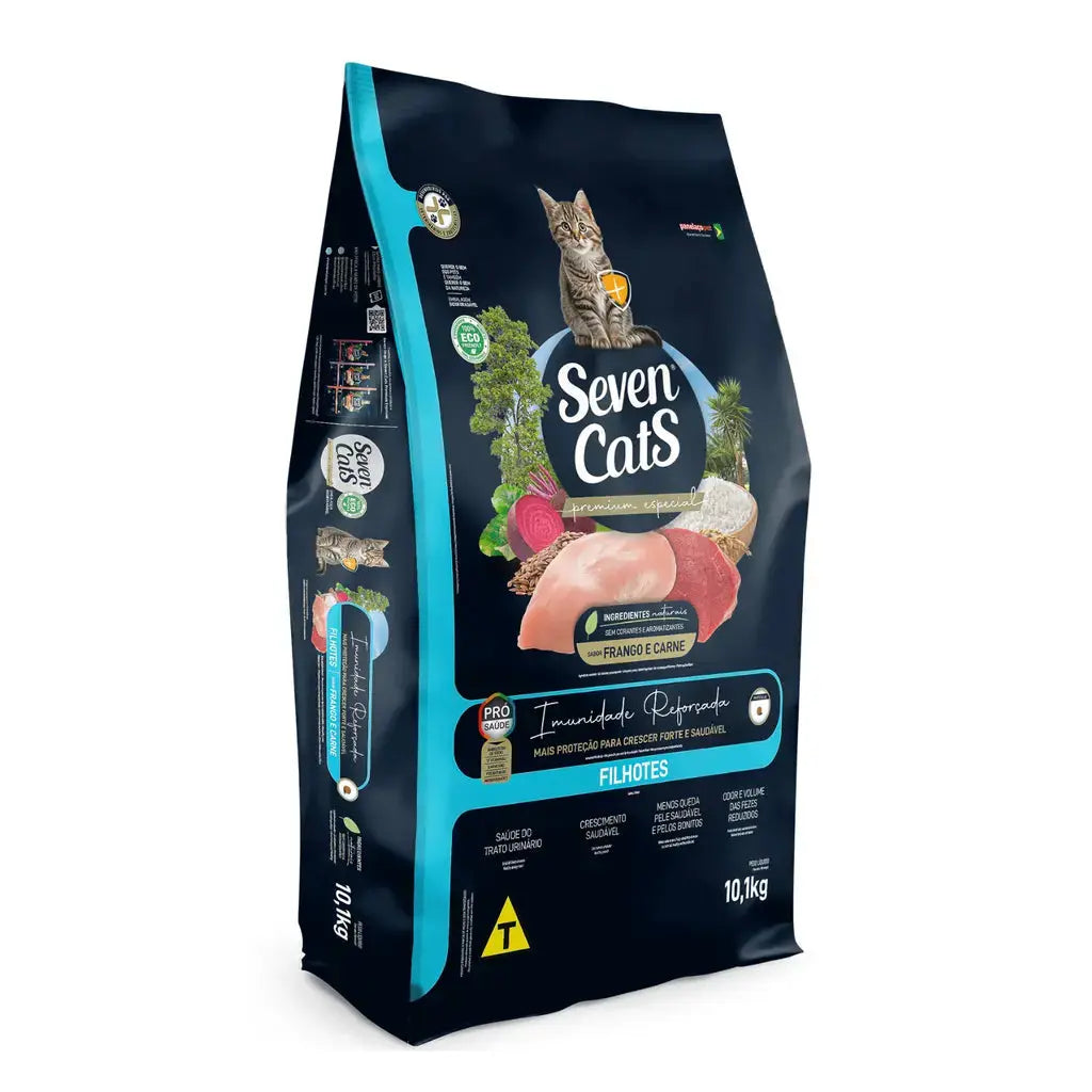 Seven Cats Immune Boost for Kitten Food Chicken and Beed 10.1kg Intervetclinic