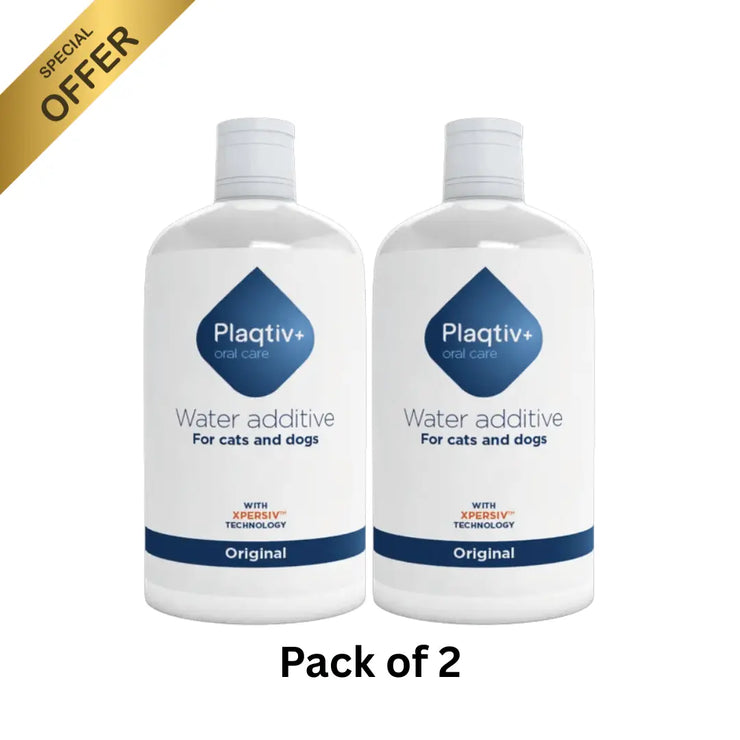 Plaqtiv+® Water Additive 500ml | Pack of 2 Ecuphar