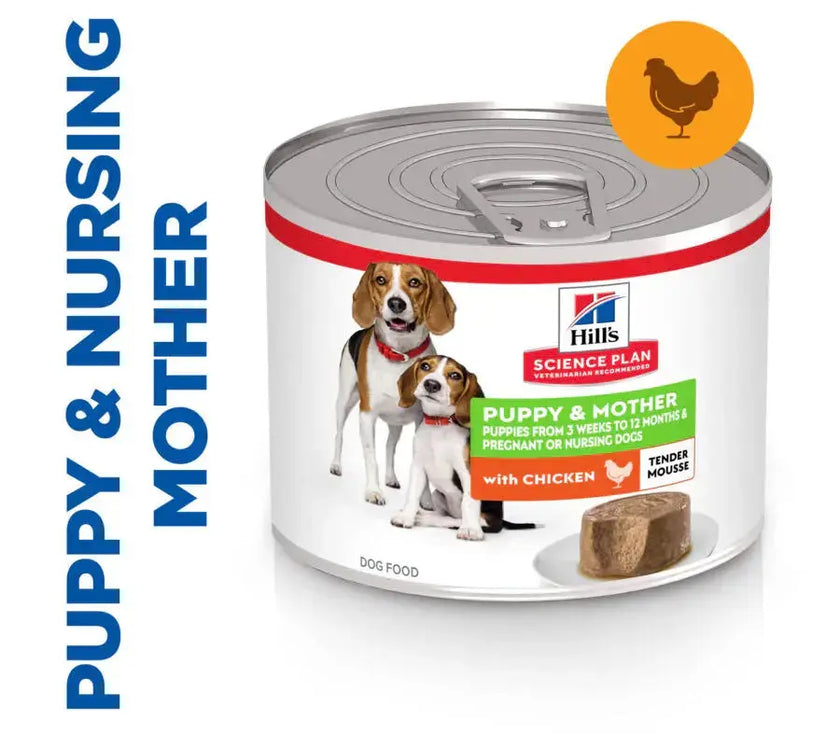 Hill's Science Plan Puppy & Mother Mousse with Chicken 200g Hills