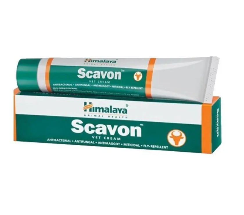 Himalaya Scavon Vet Cream Wound Healer Cream for Dogs & Cats 50G