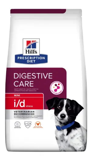 Hill's Prescription Diet i/d Stress Mini Dog Food with Chicken Hills