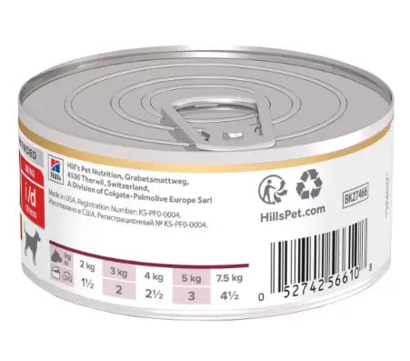 Hill's Prescription Diet i/d Stress Mini Stew for Dogs flavoured with Chicken & Vegetables 156g Hills