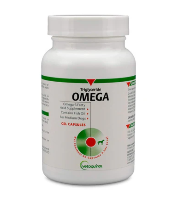 Vetoquinol Triglyceride Tri-Omega 60 Tablets