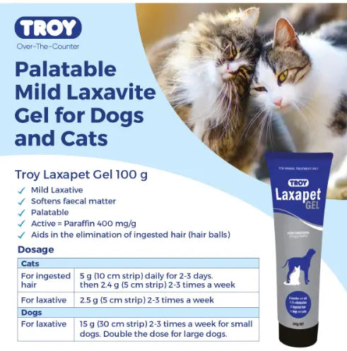 Troy Laxapet Gel 100g Troy Laboratory