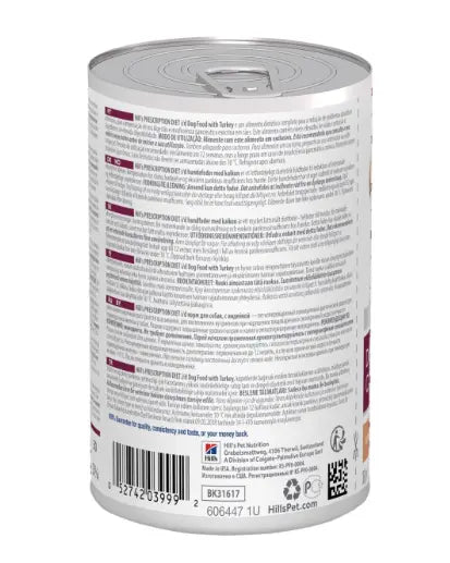 Hill's Prescription Diet i/d Dog Wet Food with Turkey 360g Hills