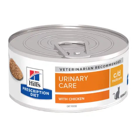 Hill's Prescription Diet c/d Multicare Urinary Wet Cat Food with Chicken Hills