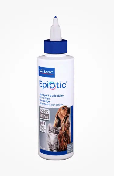 Virbac Epi-Otic Advanced Ear Cleanser For Dogs and Cats (All Sizes) 125ml Virbac