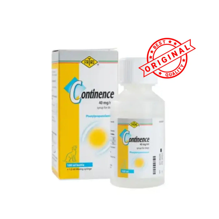 Continence (Phenylpropanolamine) Syrup for Dogs 40mg/ml 100ml Fatro