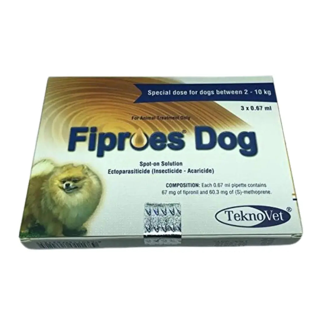 Fiproes Dog Tick & Flea Control TeknoVet