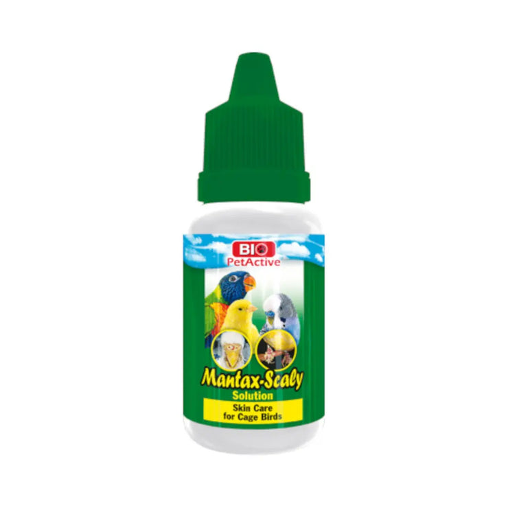 Bio Petactive Mantax-Scaly Skin Care for Cage Birds 20ml
