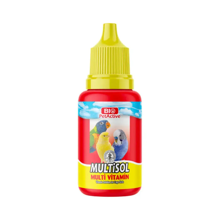 Bio Petactive Multisol Bird Supplement for healthy & vitality 30ml Bio PetActive