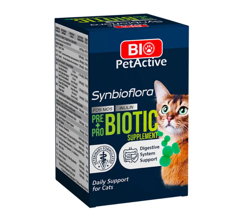 Bio Petactive Synbioflora Pre+Probiotics for Cats