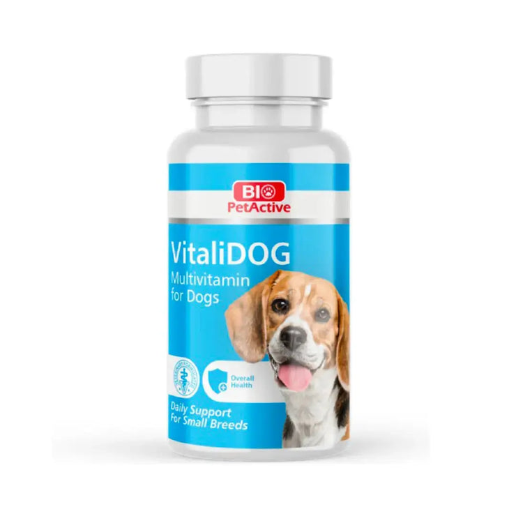 Bio PetActive Vitalidog Small Breed Multivitamin Tablet 60Tabs Bio PetActive
