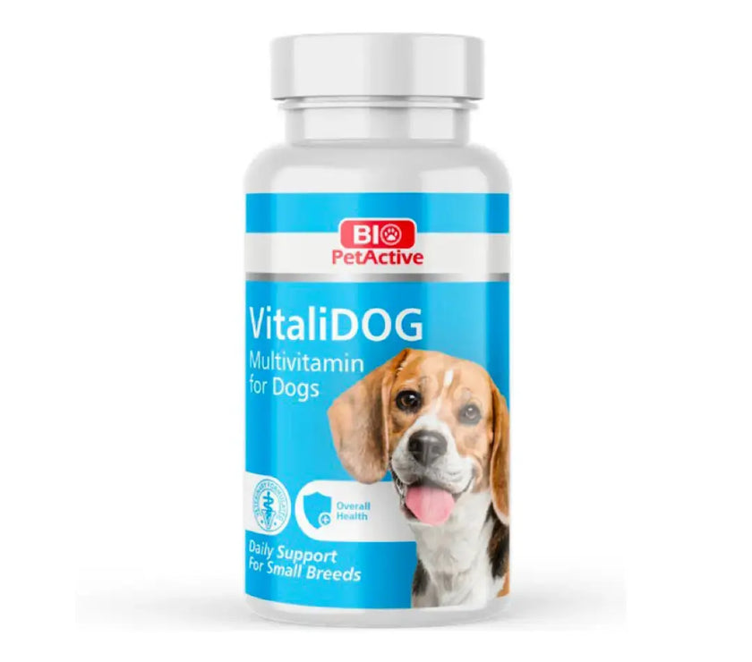 Bio PetActive Vitalidog Small Breed Multivitamin Tablet 60Tabs Bio PetActive